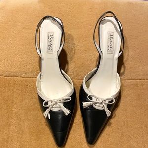 Isaac Mizrahi sling backs